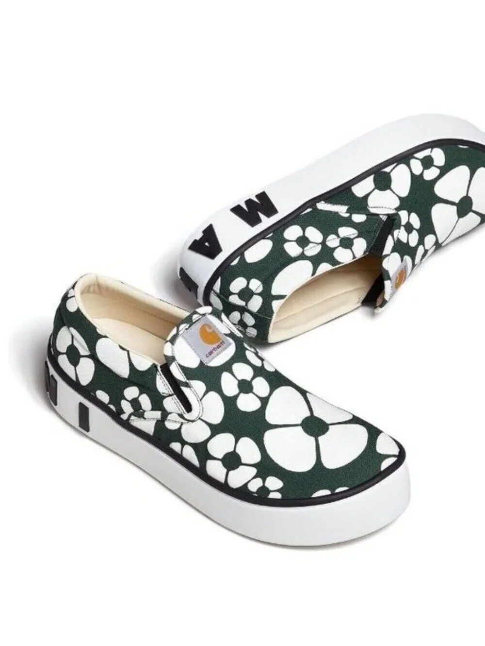 Marni x Carhartt Slip-On Sneakers Men’s Size 42 New in Box w/DustBag Retail $750